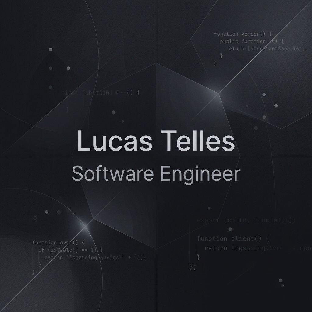 Lucas Telles - Software Engineer